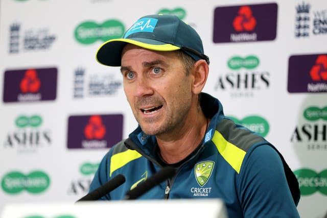 Under-fire Justin Langer has received the backing of Cricket Australia (Bradley Collyer/PA).