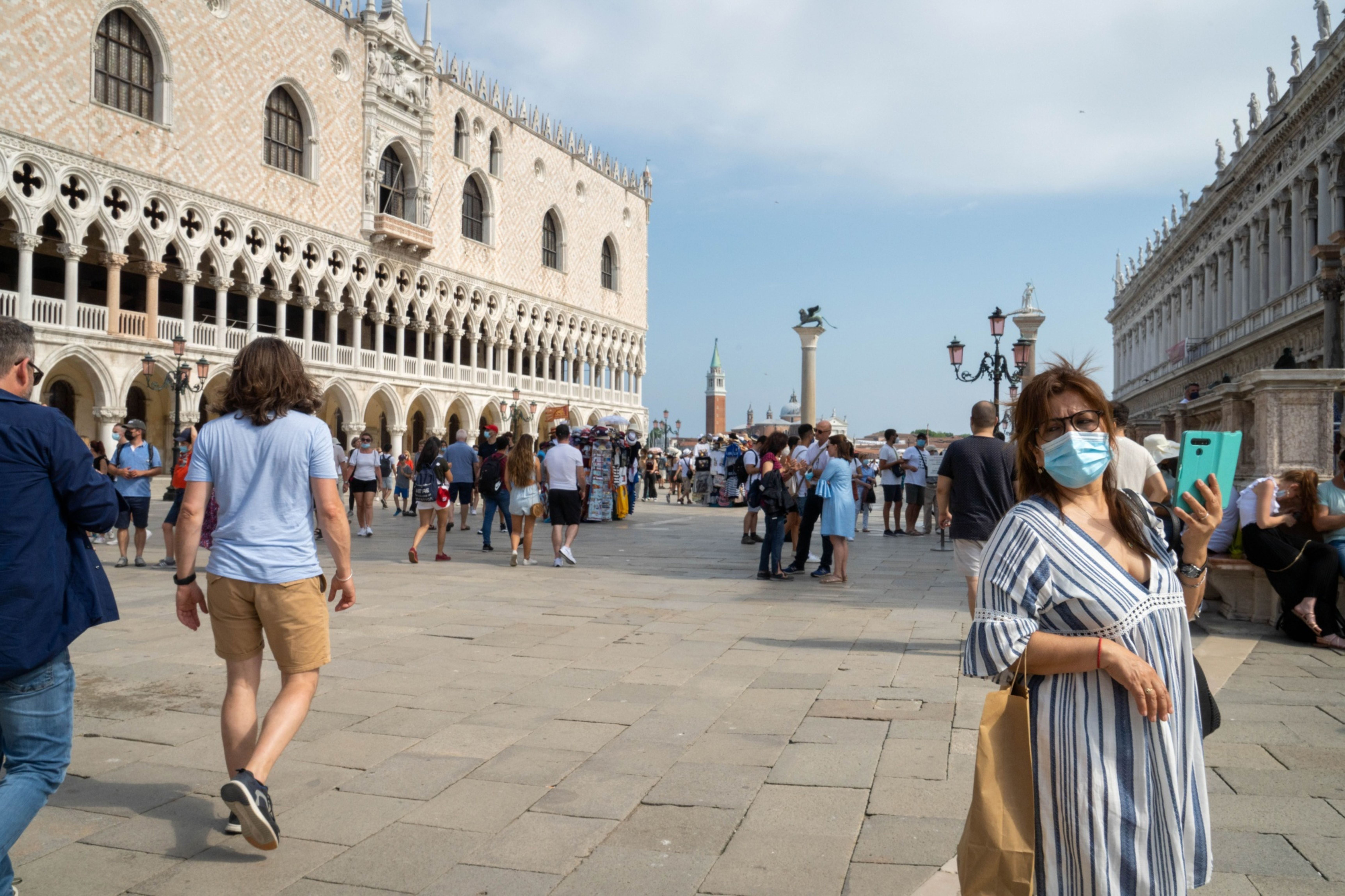 Face of survival: Piazza San Marco in Venice where tourism is critical