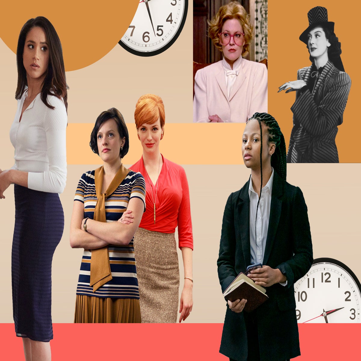 How film and TV sexed up women's office wear