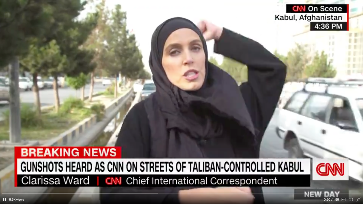 Afghanistan: CNN releases footage of Taliban threatening Clarissa Ward crew with pistol whip | The Independent