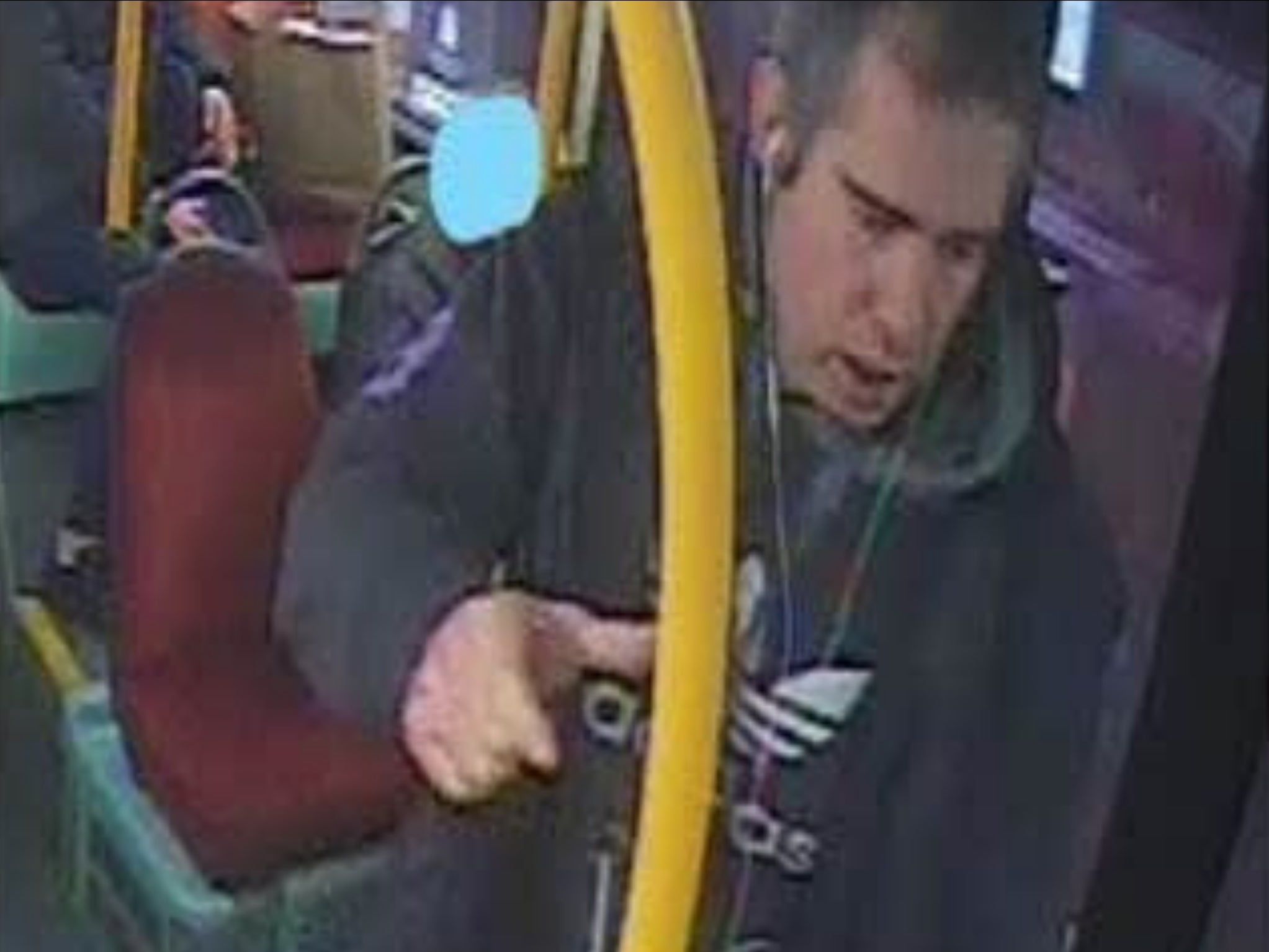 Police are seeking to identify this man, following a sexual assault on a bus in Kingston