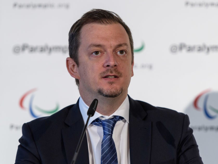 IPC chief Andrew Parsons is saddened by the situation