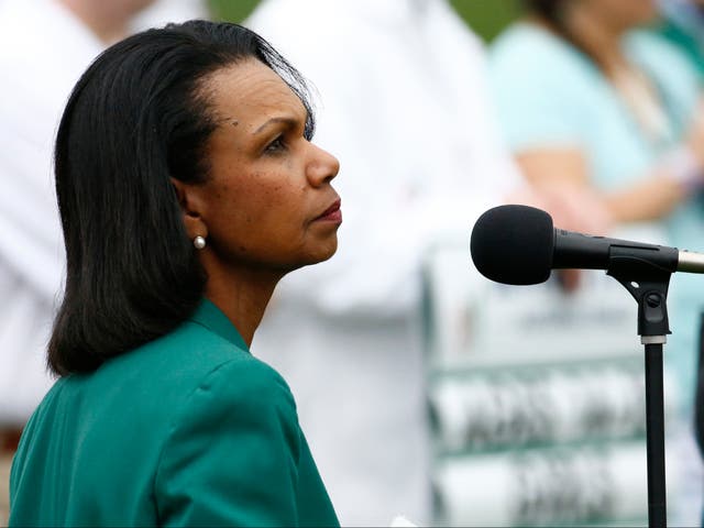 <p>Condoleezza Rice</p>