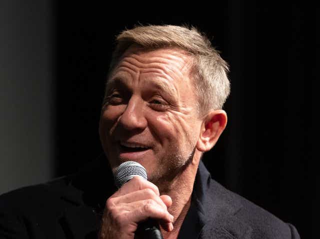 <p>Daniel Craig pictured in March 2020</p>