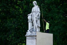 Judge rules Columbus statue in Philadelphia can remain