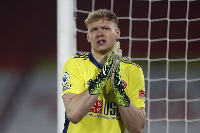 Aaron Ramsdale was left out of Sheffield United’s game at West Brom on Wednesday amid speculation of an imminent move to Arsenal (Lee Smith/PA)