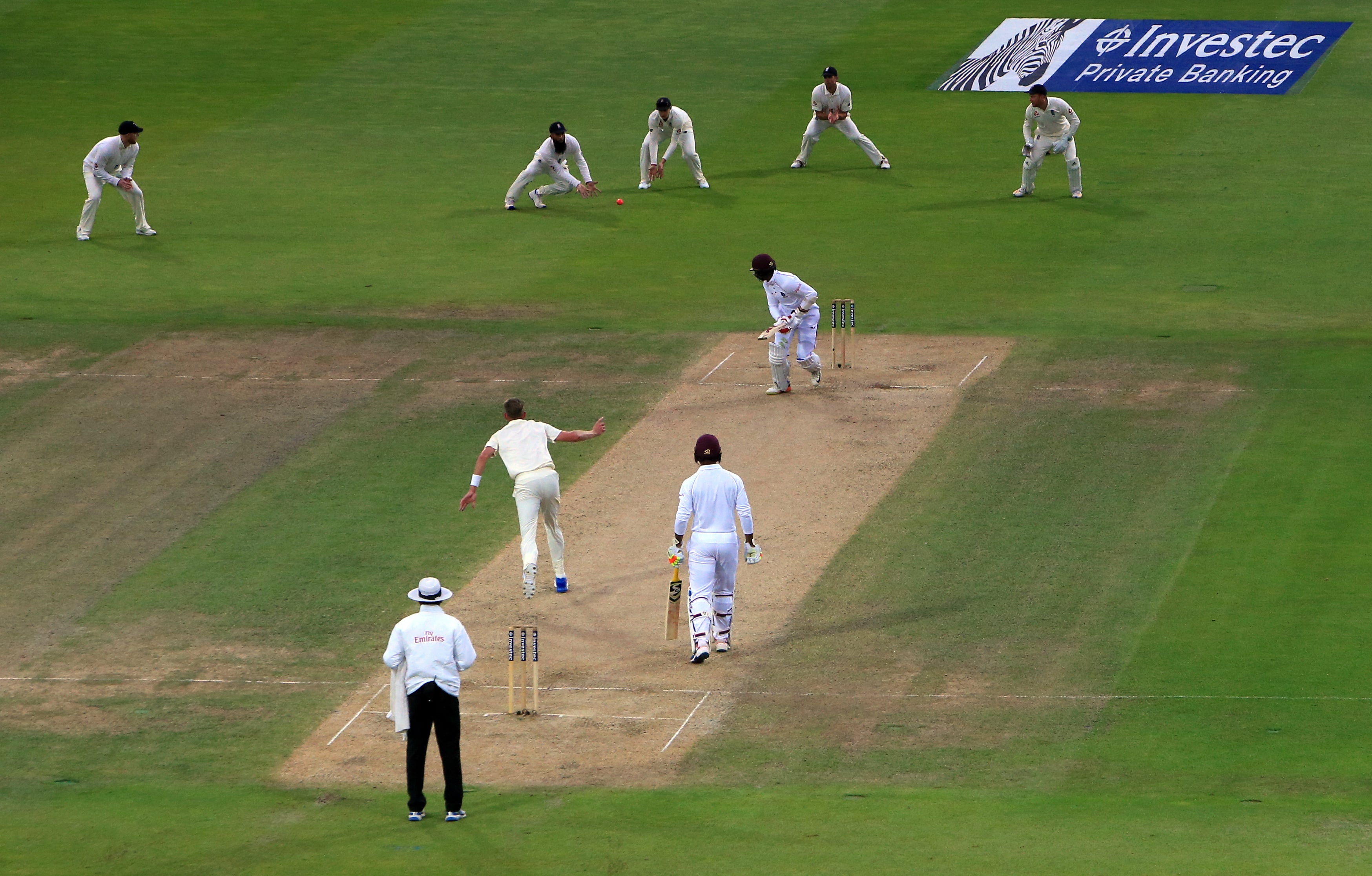England demolished West Indies in the first ever day-night test in this country (Nick Potts/PA)