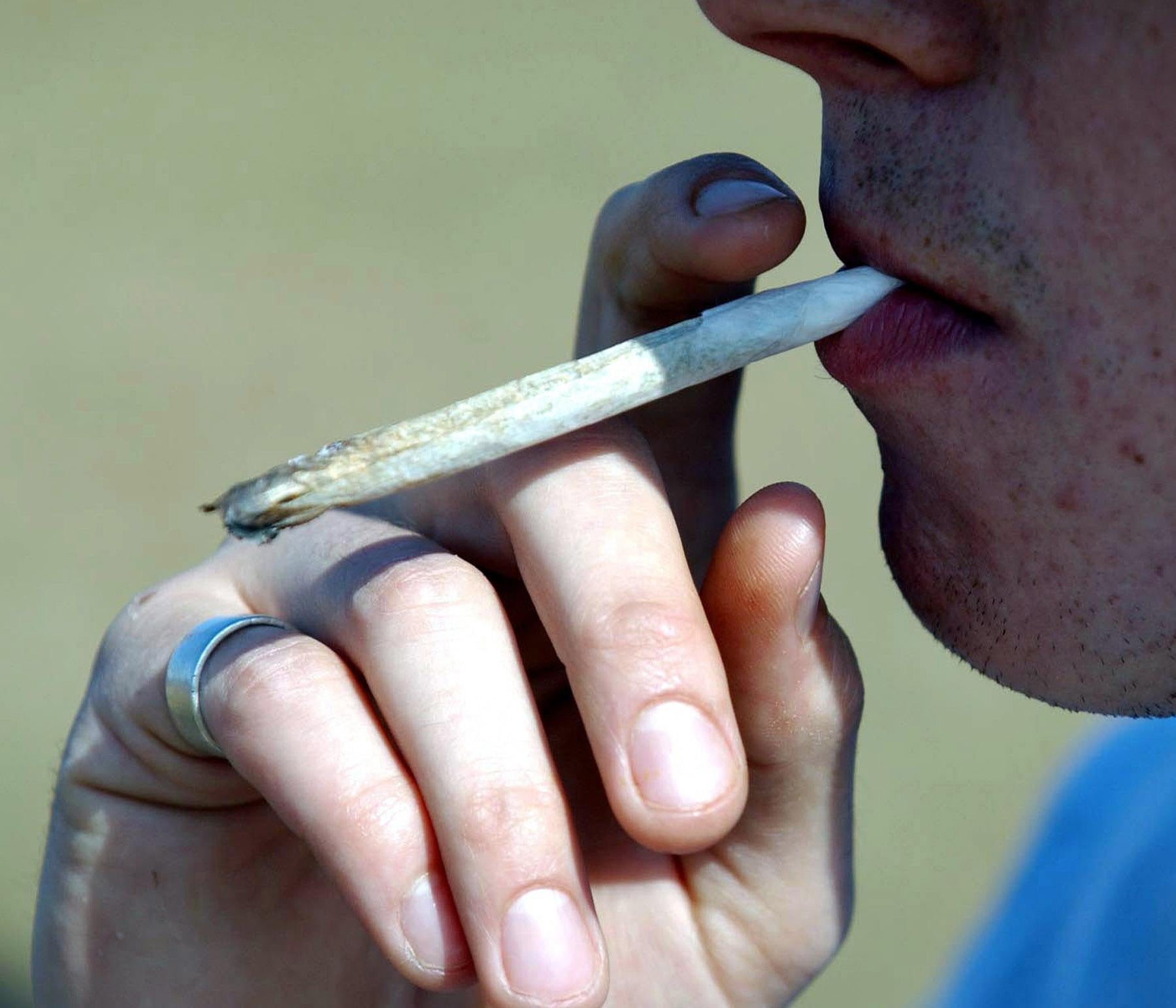 <p>Nearly 20 per cent of young adults have used cannabis, according to the ONS </p>