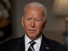 Biden news: President’s approval rating drops over Afghanistan as Trump rants at ‘woke generals’