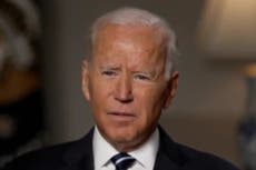 Biden news: President’s approval rating drops over Afghanistan as Trump rants at ‘woke generals’