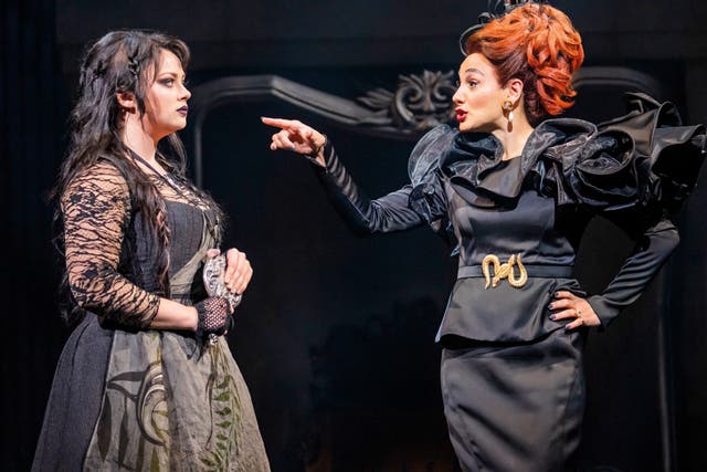 <p>Carrie Hope Fletcher as the titular hero and Victoria Hamilton-Barritt as the Stepmother </p>