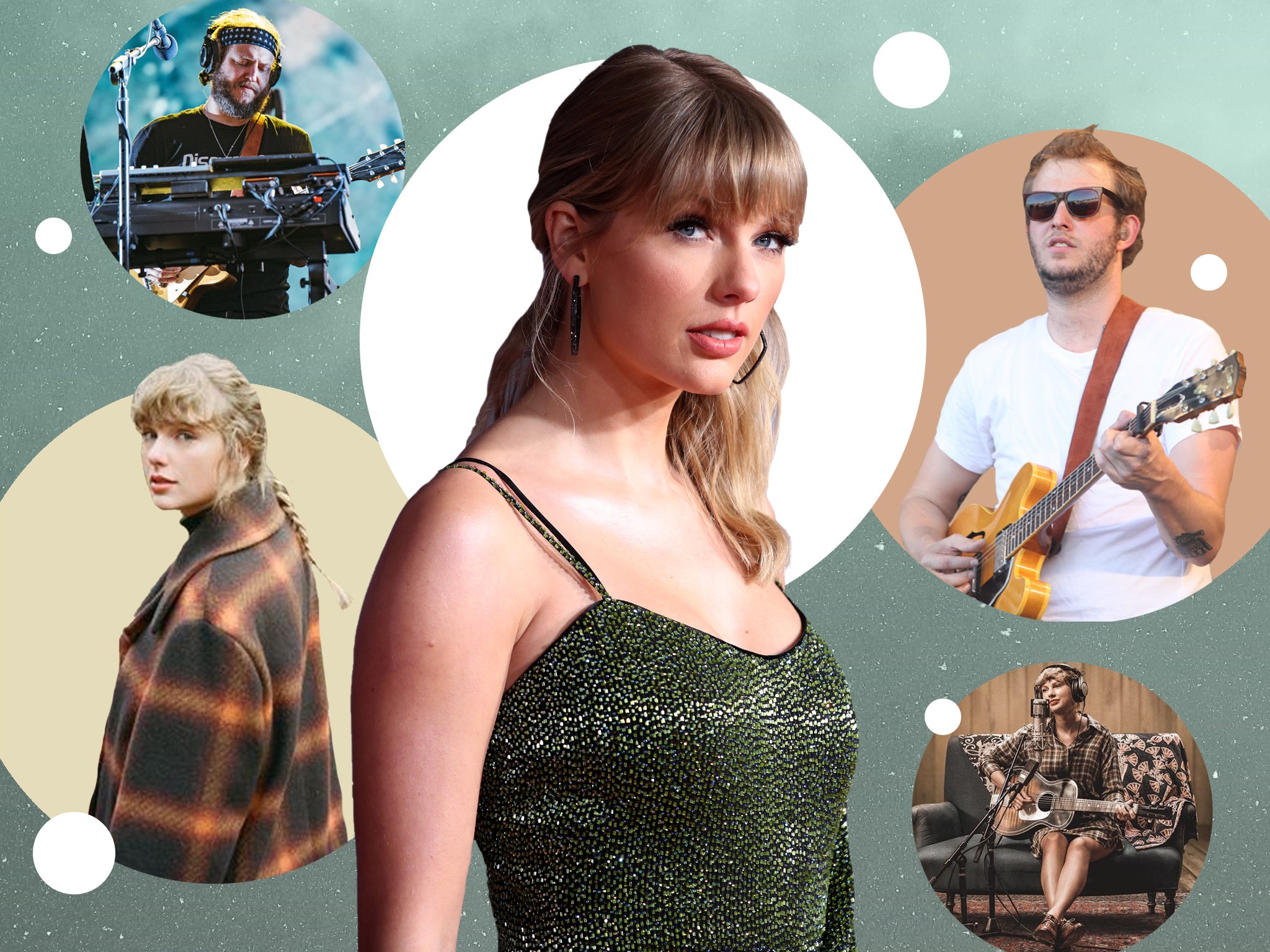 Enigmatic meets earnest: Justin Vernon and Taylor Swift