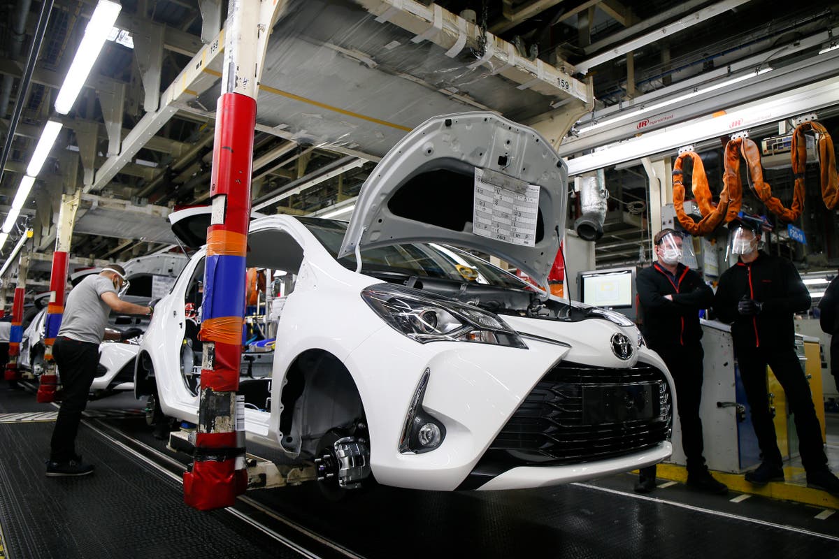 Toyota slashes production on pandemicrelated parts shortage The