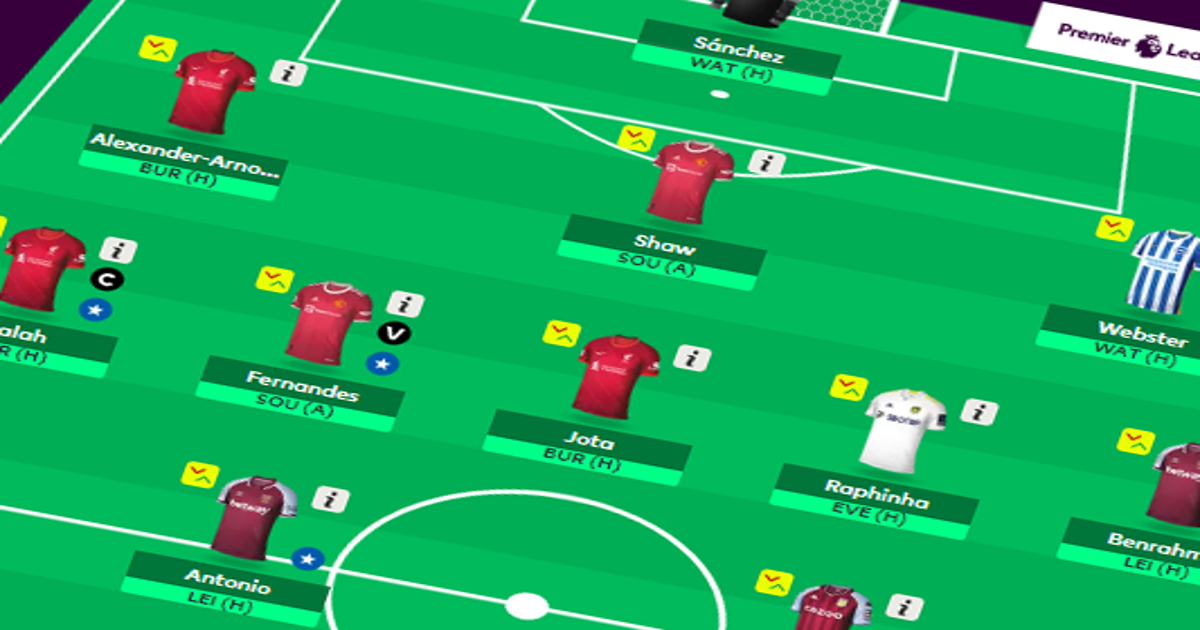 FPL 2023/24 first draft teams: 3-4-3 with Chilwell and Nkunku