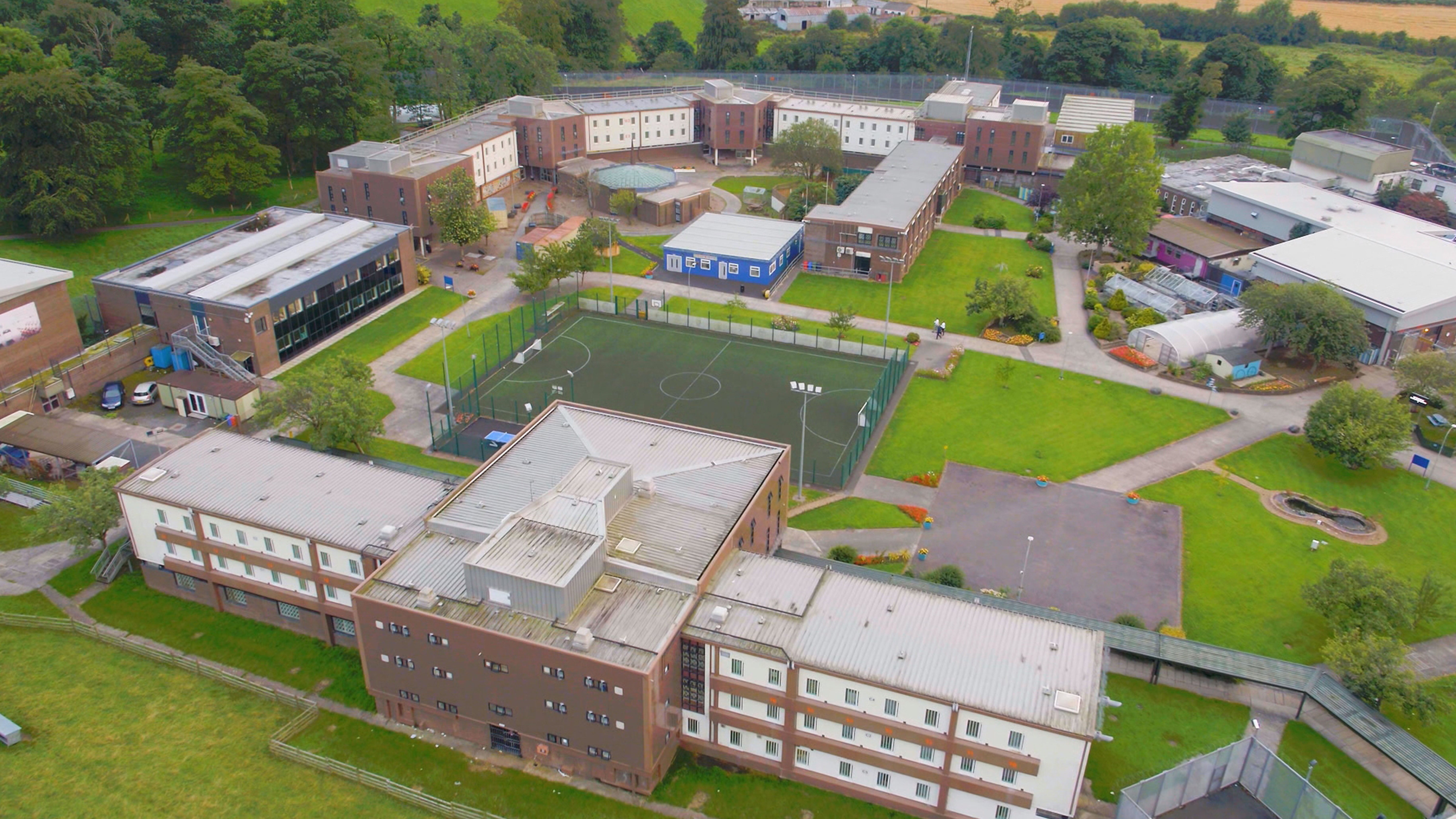 Hydebank looks more like an Oxbridge college than a prison