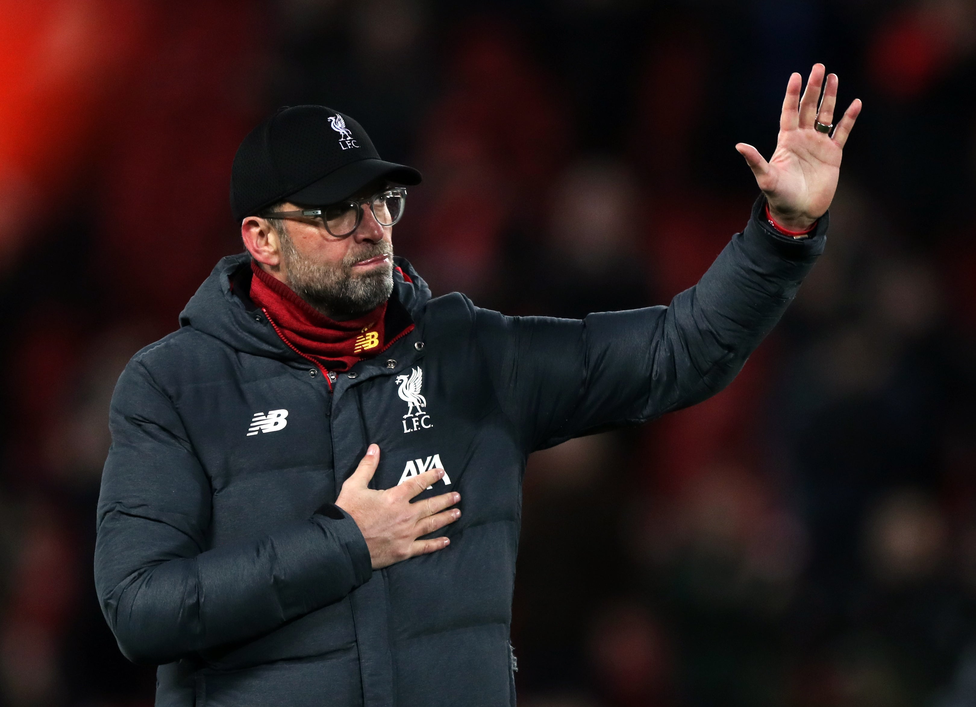 Liverpool manager Jurgen Klopp spoke out about homophobic abuse of Norwich midfielder Billy Gilmour. (Peter Byrne/PA)