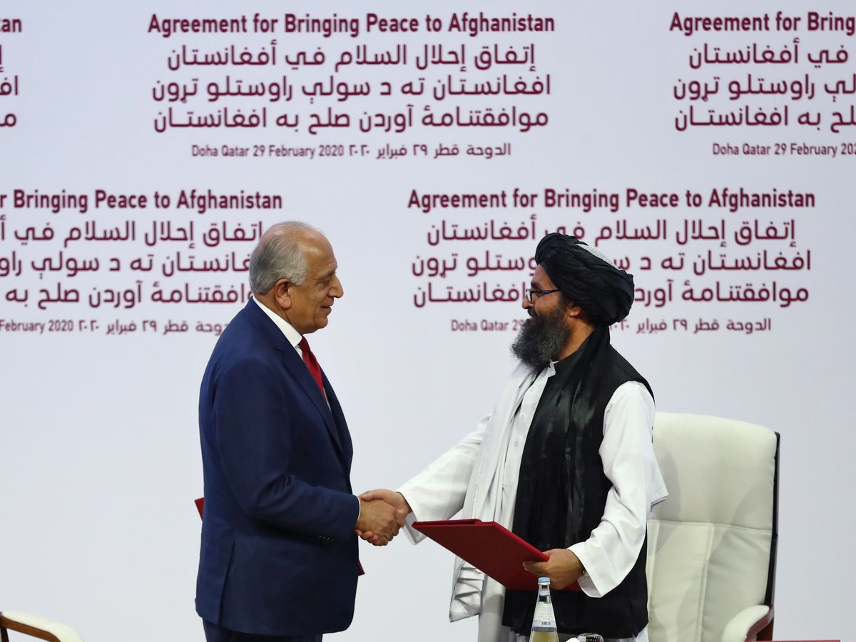 Doha agreement: What is the Taliban peace deal signed by Donald Trump's  administration? | The Independent