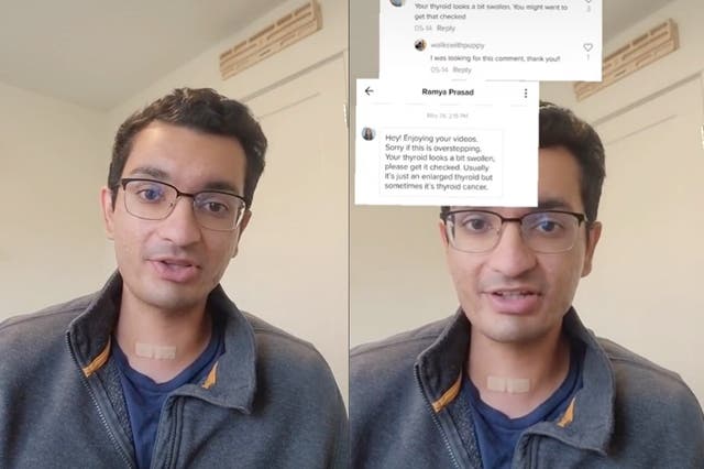 <p>TikTok user reveals he underwent surgery after viewers encouraged him to have thyroid checked for cancer</p>