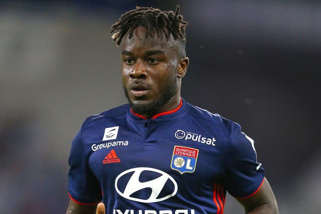 Burnley have been linked with a move for Lyon winger Maxwel Cornet (Nigel French/PA)