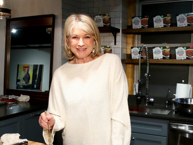 <p>Martha Stewart has revealed how to make a turkey with a T-shirt </p>