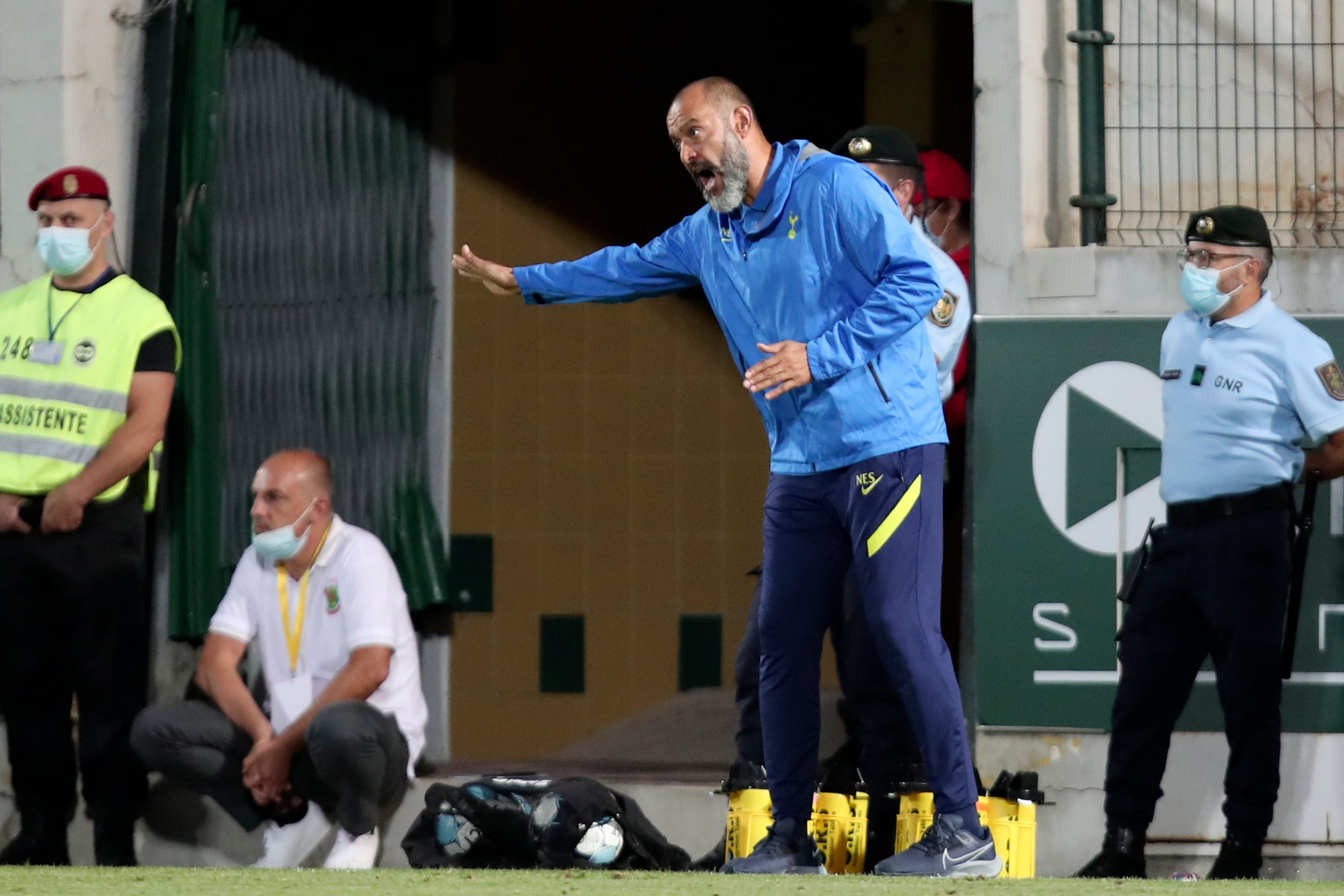 Nuno Espirito Santo’s Spurs lost to Pacos de Ferreira (Luis Vieira/AP)