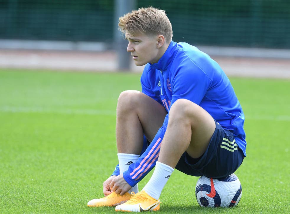 <p>Martin Odegaard has completed a medical at Arsenal</p>