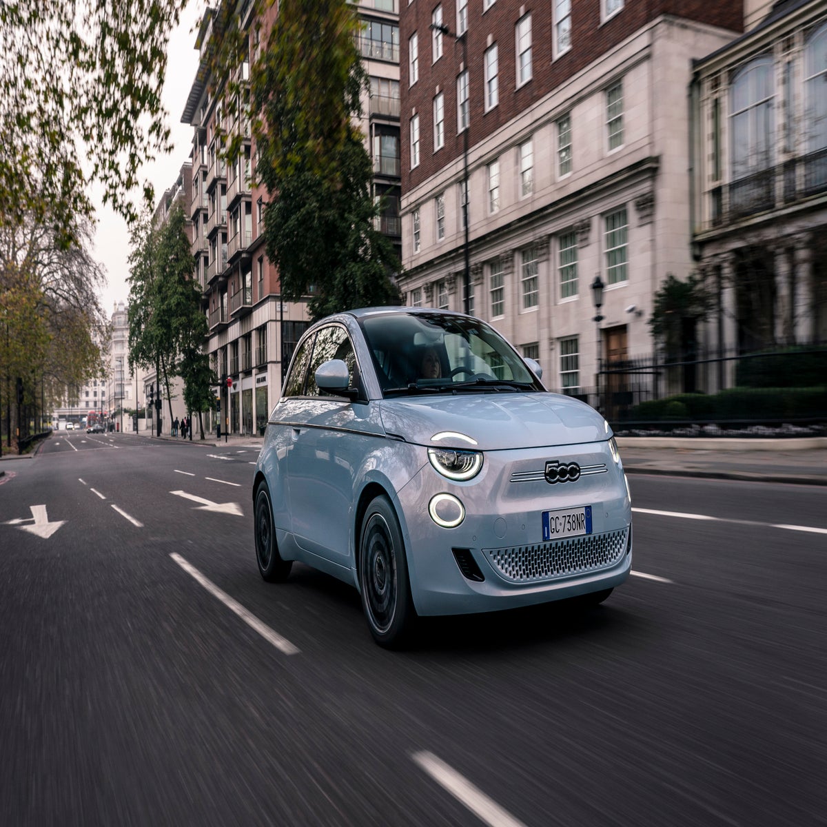 I love my baby blue Fiat Bambino