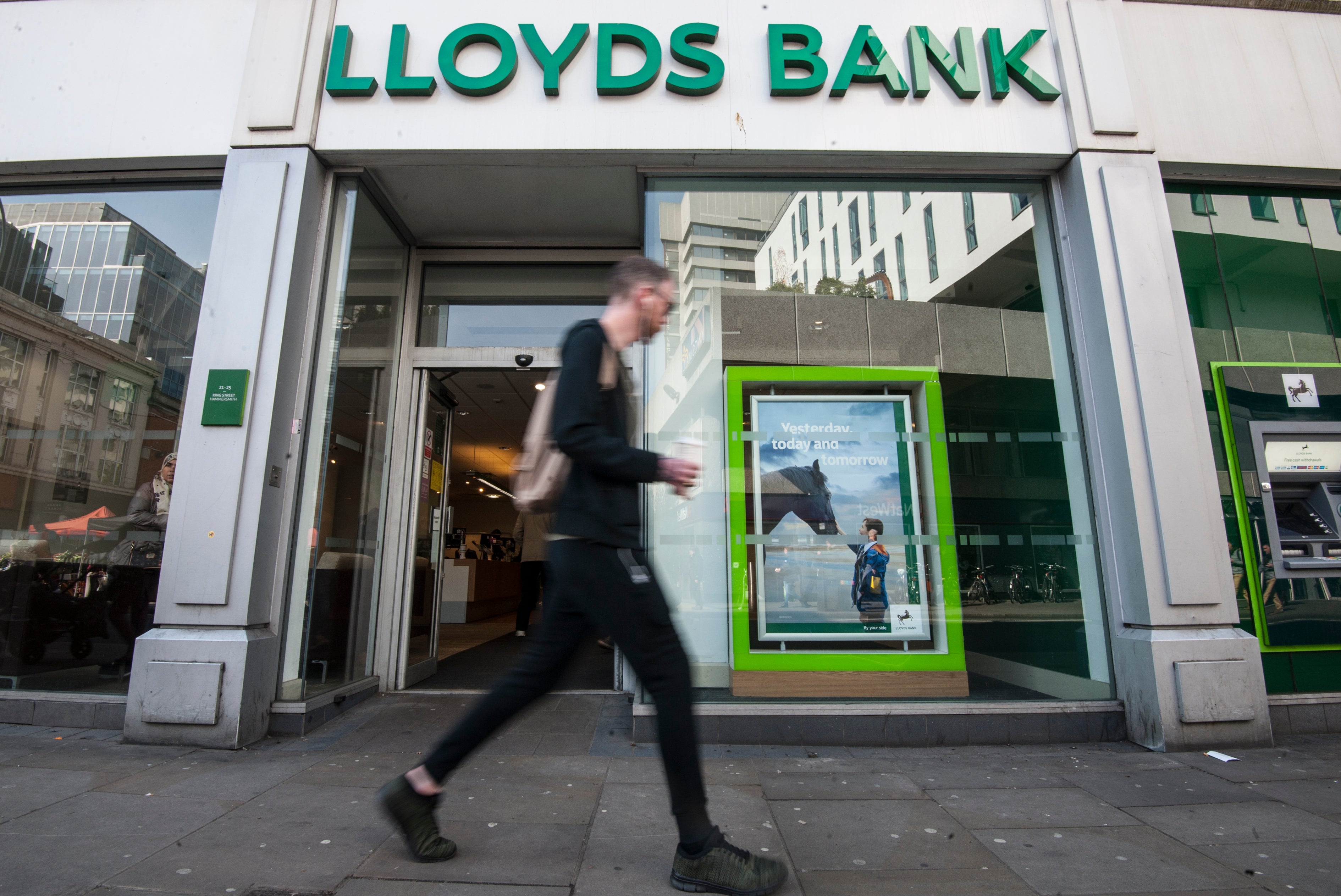 Lloyds runs more than half of the ‘last in town’ bank branches (Lauren Hurley/PA)