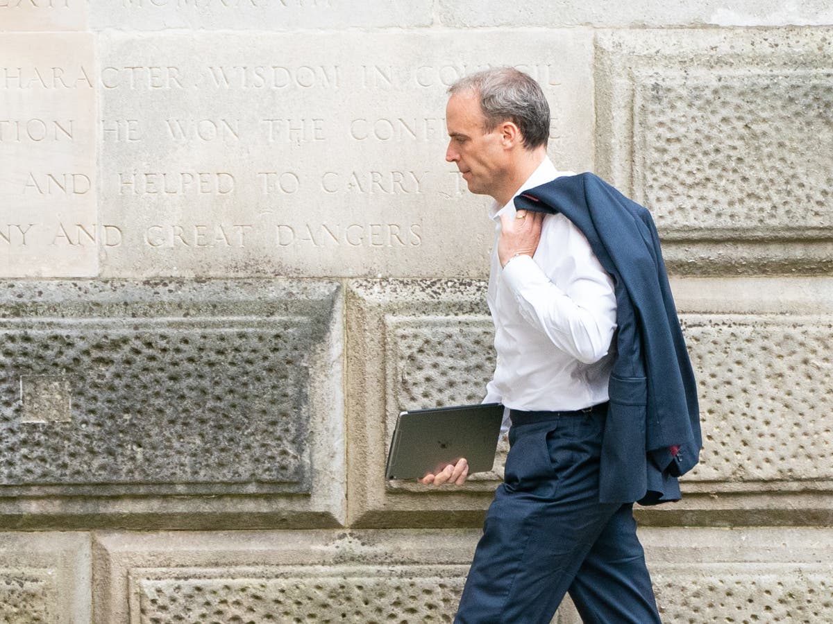 Dominic Raab has protected the prime minister by acting as a lightning conductor for public anger
