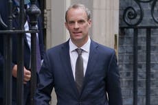Dominic Raab hasn’t resigned – but the government has confirmed he is pointless, so that will have to do