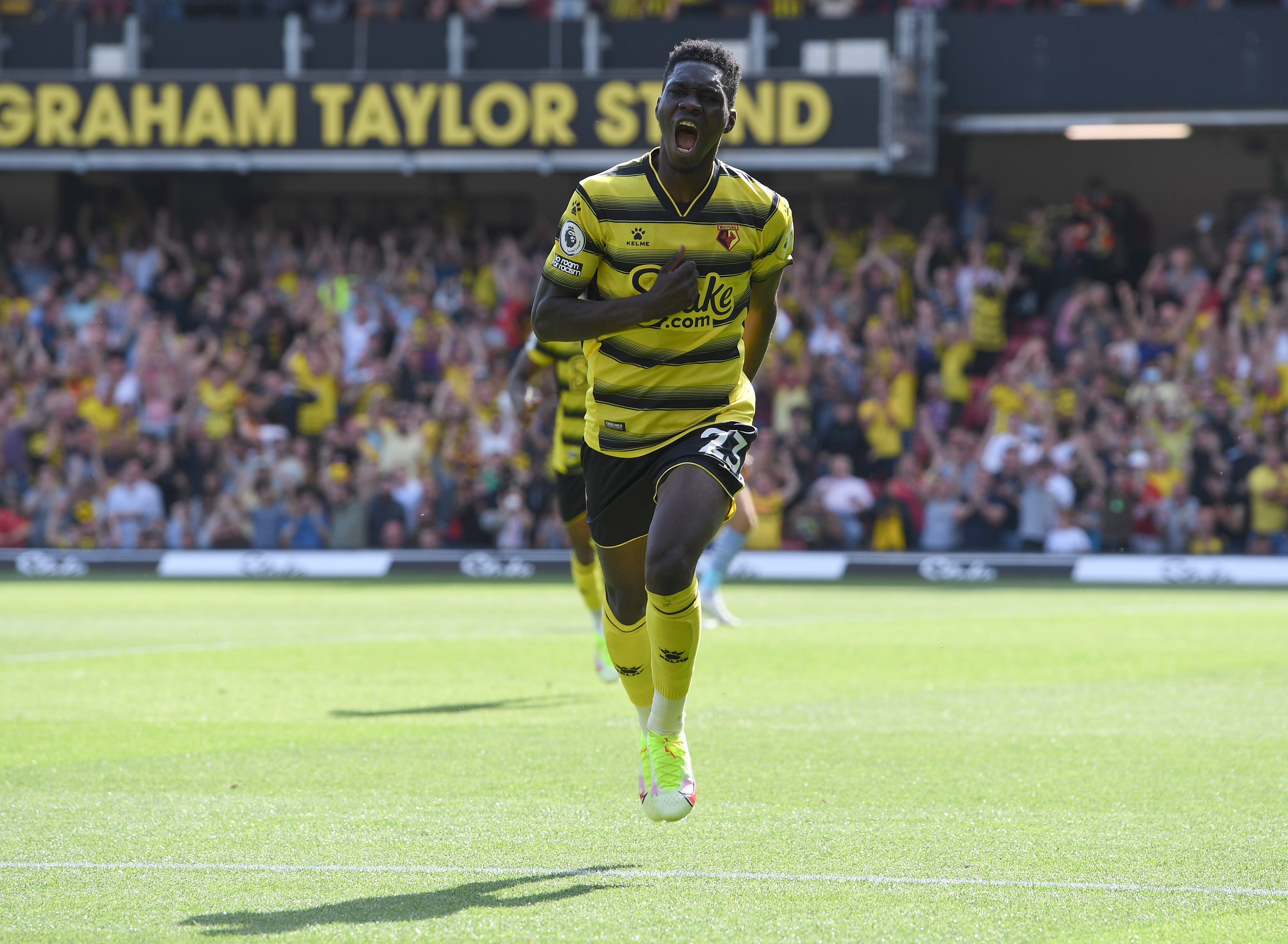 Watford’s Ismaila Sarr scored on the opening weekend of the Premier League last weekend