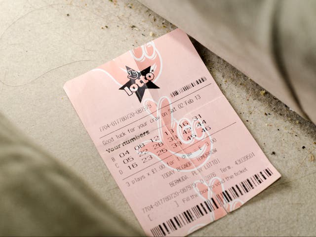 <p>Old lottery ticket at the back of a sofa</p>