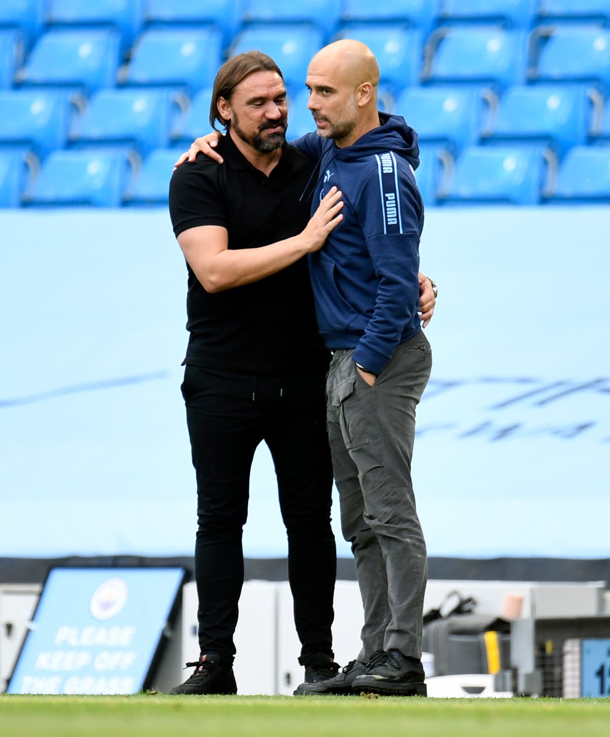 Daniel Farke knows facing Manchester City will not define Norwich’s season