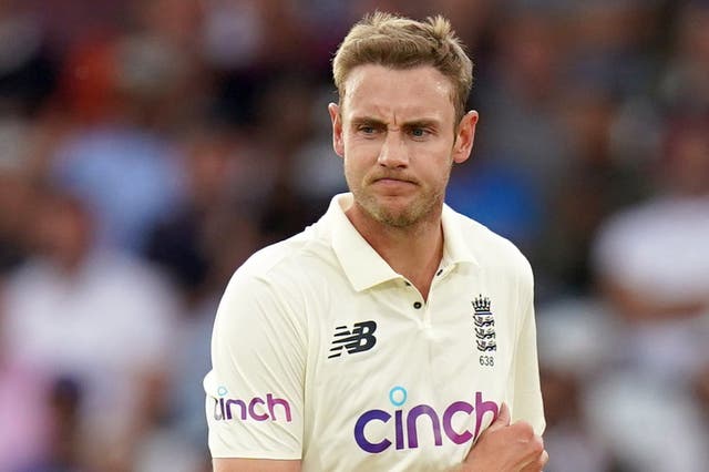 Stuart Broad is sidelined with a calf injury (Tim Goode/PA)