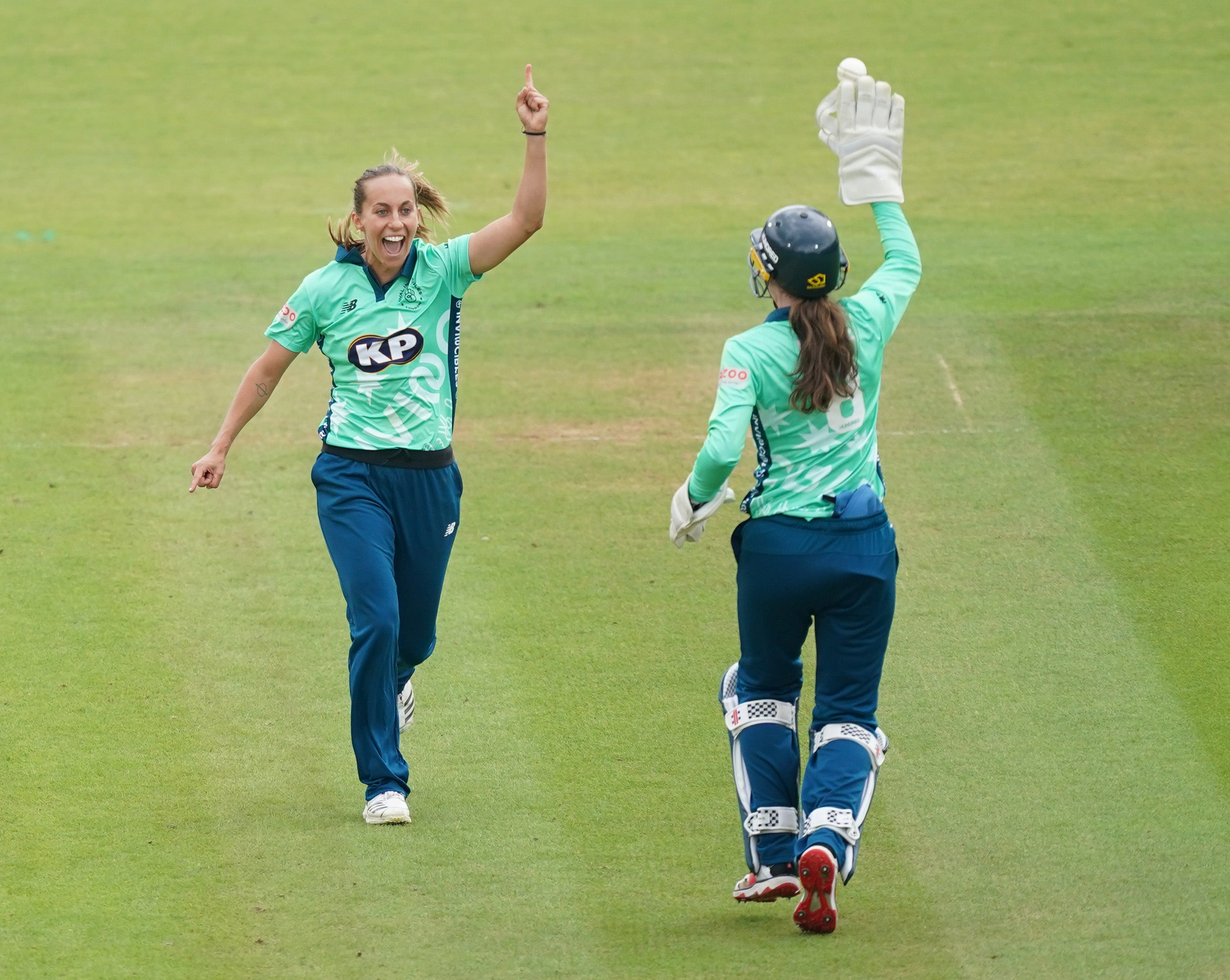 Tash Farrant admitted she is “emotional” about the prospect of a final at the home of cricket after the Oval Invincibles produced a flurry of late wickets to secure a 20-run victory over Birmingham Phoenix and reach the women’s Hundred final (Yui Mok/PA)