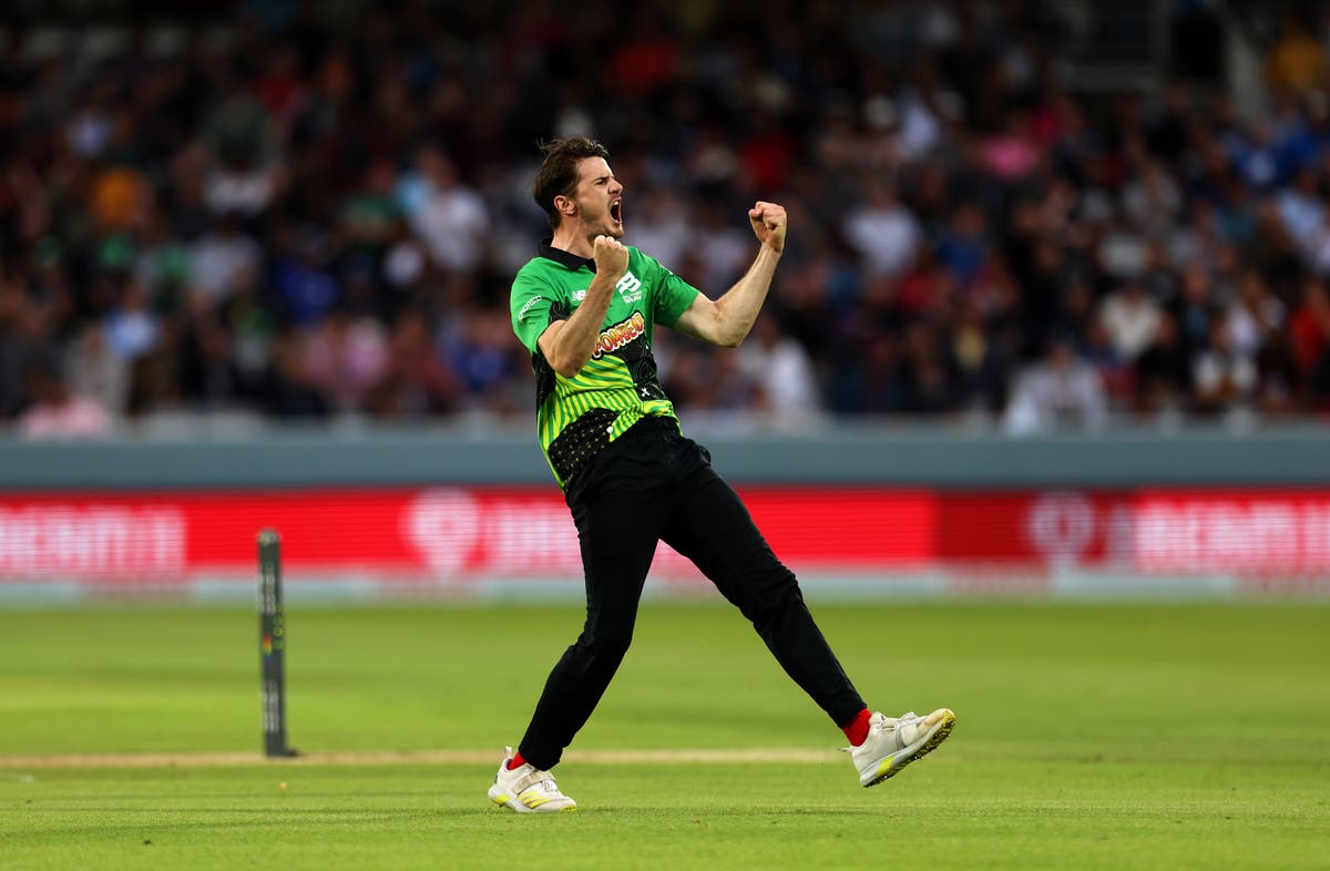 George Garton and Tymal Mills show England credentials as Brave storm into final