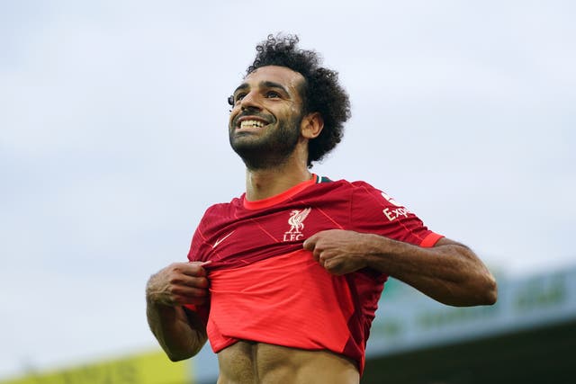 Mohamed Salah has two years remaining on his current deal at Liverpool (Joe Giddens/PA)