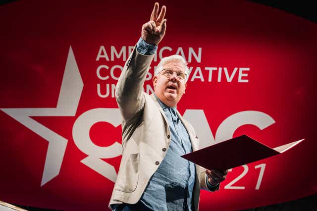 <p>Glenn Beck thanked listeners to his Conservative radio show for raising millions to prevent Christians from being “crucified” by the Taliban</p>
