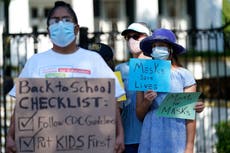 Tributes paid to two Texas teachers who died of Covid, prompting school closures