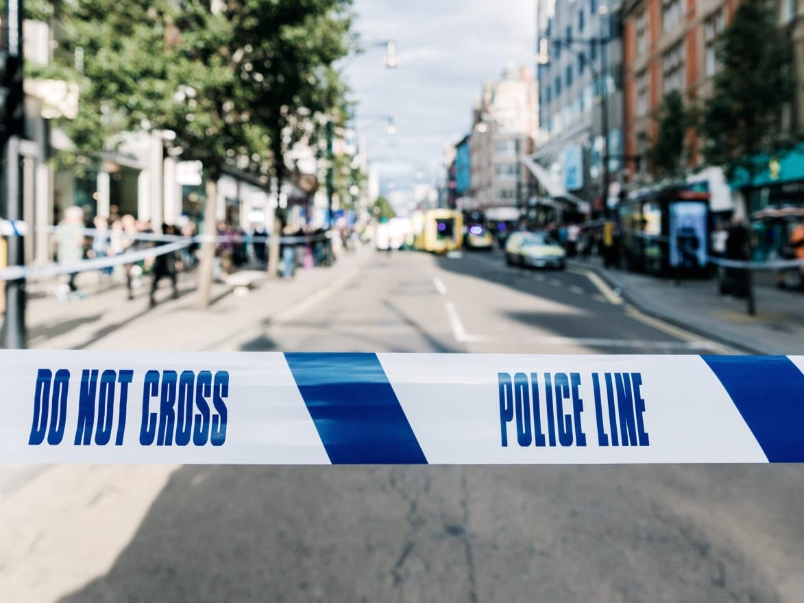 Crime scenes are in place in two locations, Ashbridge Street and Jerome Crescent, where the bodies were found