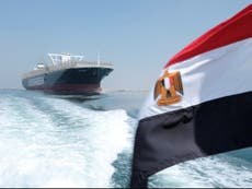 Ever Given: Container ship completes first journey through Suez Canal since blocking it