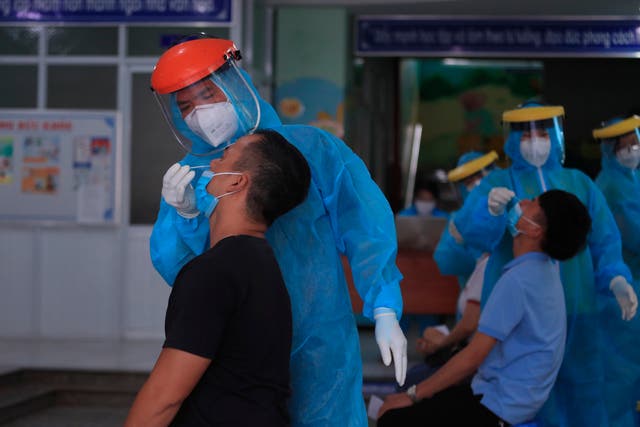 Virus Outbreak Vietnam