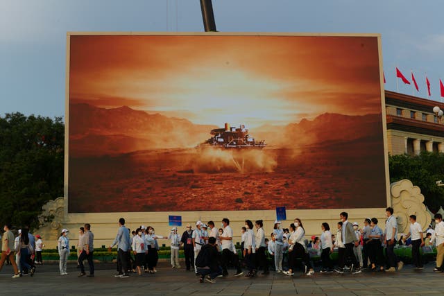 CHINA MISION A MARTE