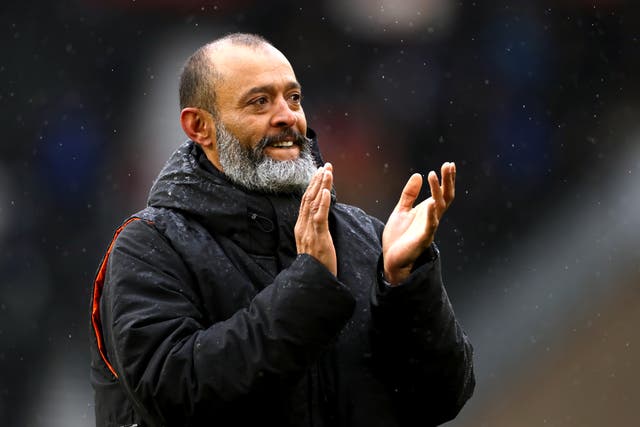 Nuno Espirito Santo enjoyed a successful four years in charge of Wolves (Bradley Collyer/PA)