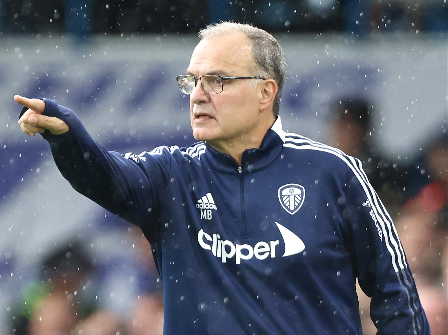 Marcelo Bielsa was satisfied with a point (Richard Sellers/PA)