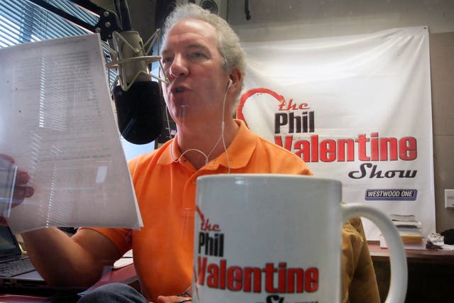 <p>Conservative talk show host Phil Valentine</p>