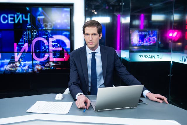 <p>Tikhon Dzyadko has headed TV Rain since 2019 </p>