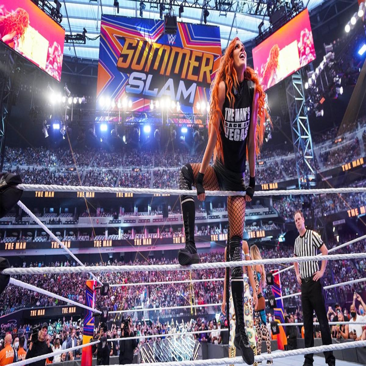 1200px x 1200px - SummerSlam 2021: Brock Lesnar and Becky Lynch make WWE comebacks | The  Independent