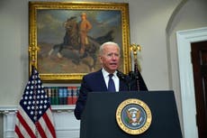 Storm Henri news – Biden gives update on response after system makes landfall over Rhode Island