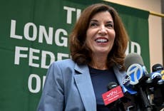 As Cuomo exits, Hochul to take office minus 'distractions'